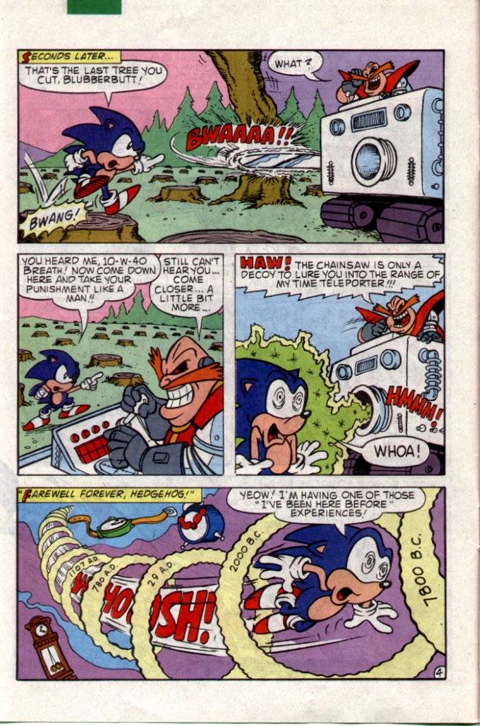 Sonic - Archie Adventure Series July 1994 Page 4